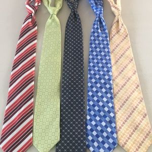 Neckties. Bundle of 5.